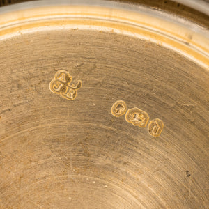 Collapsible Engine Turned Silver Cup