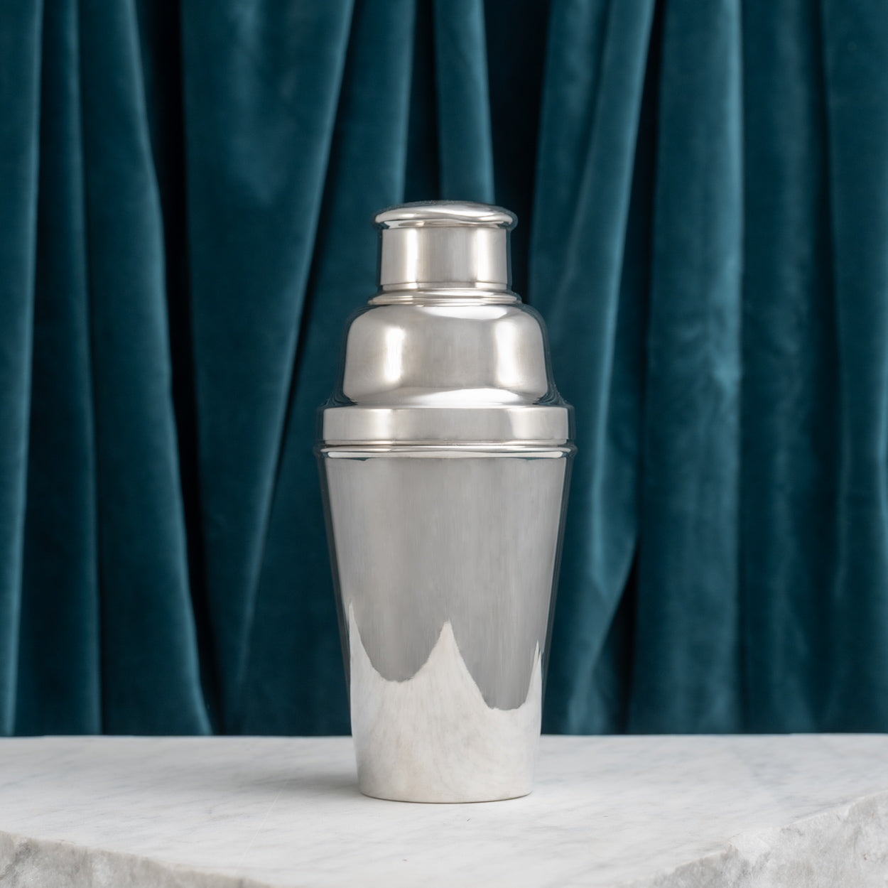 Large Silver Plated Cocktail Shaker