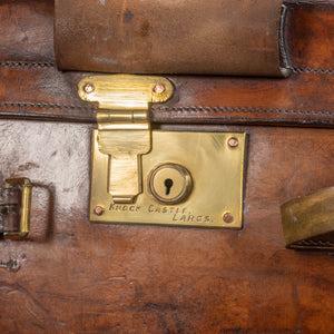 Scottish Leather Trunk