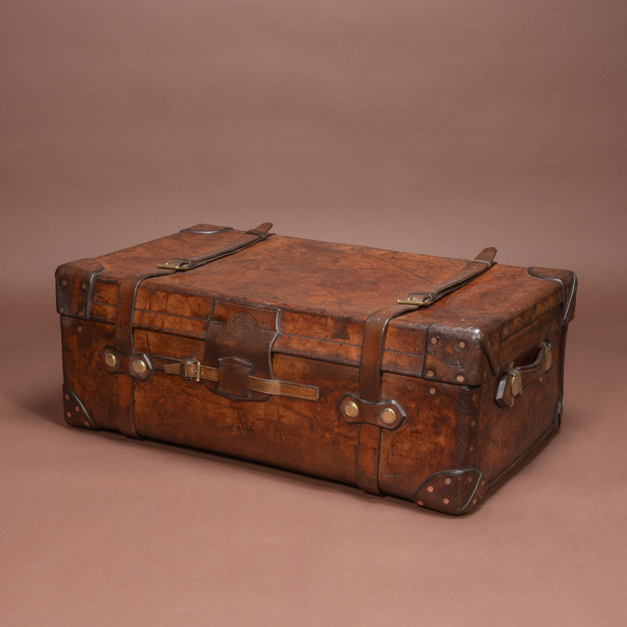 Old luggage trunk on sale