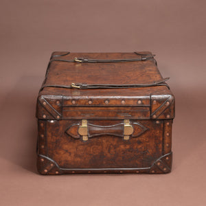 Scottish Leather Trunk