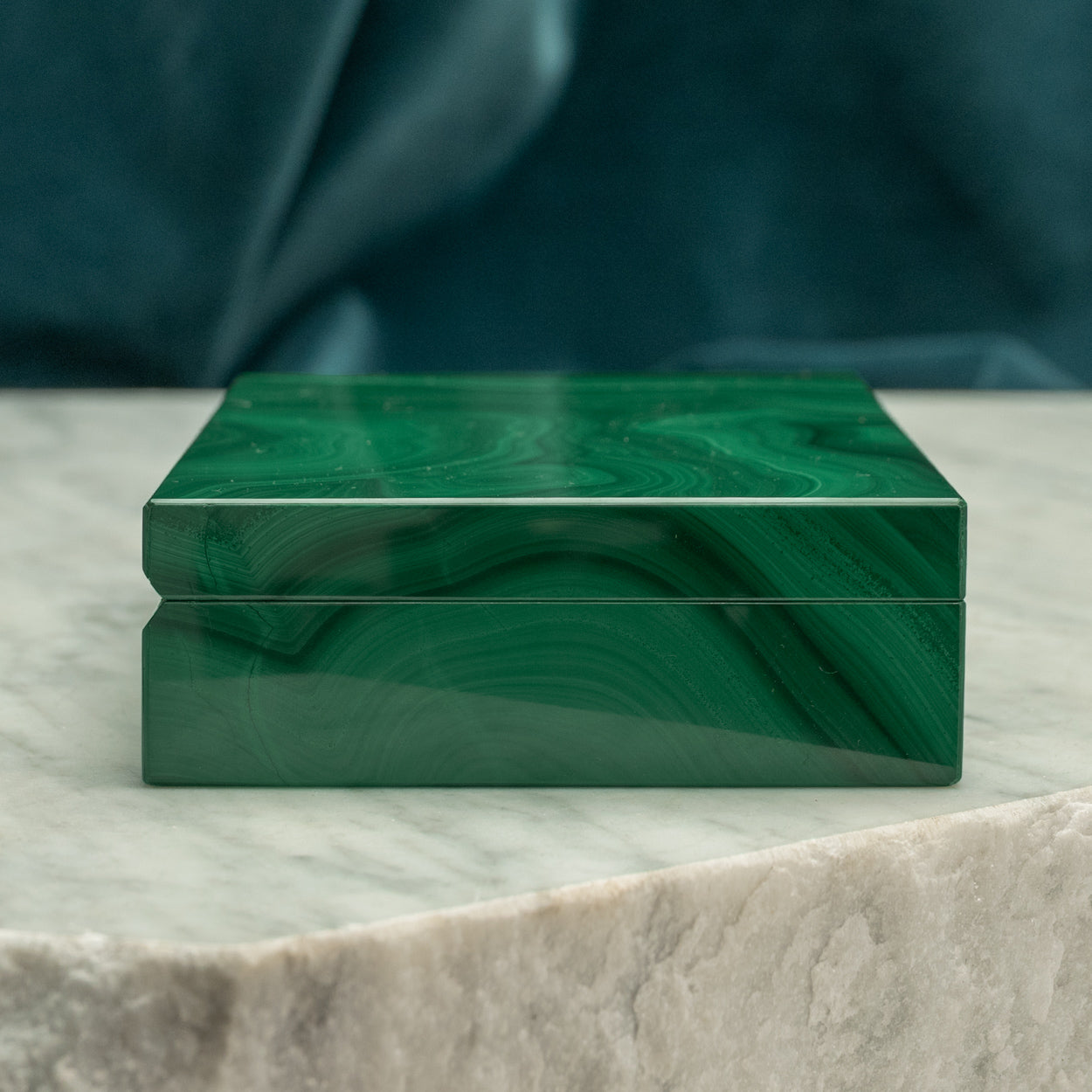 Malachite Stone Box – Bentleys London