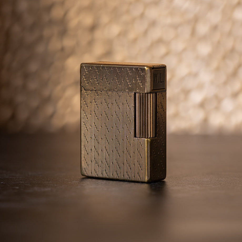 Gold Plated Dupont Pocket Lighter