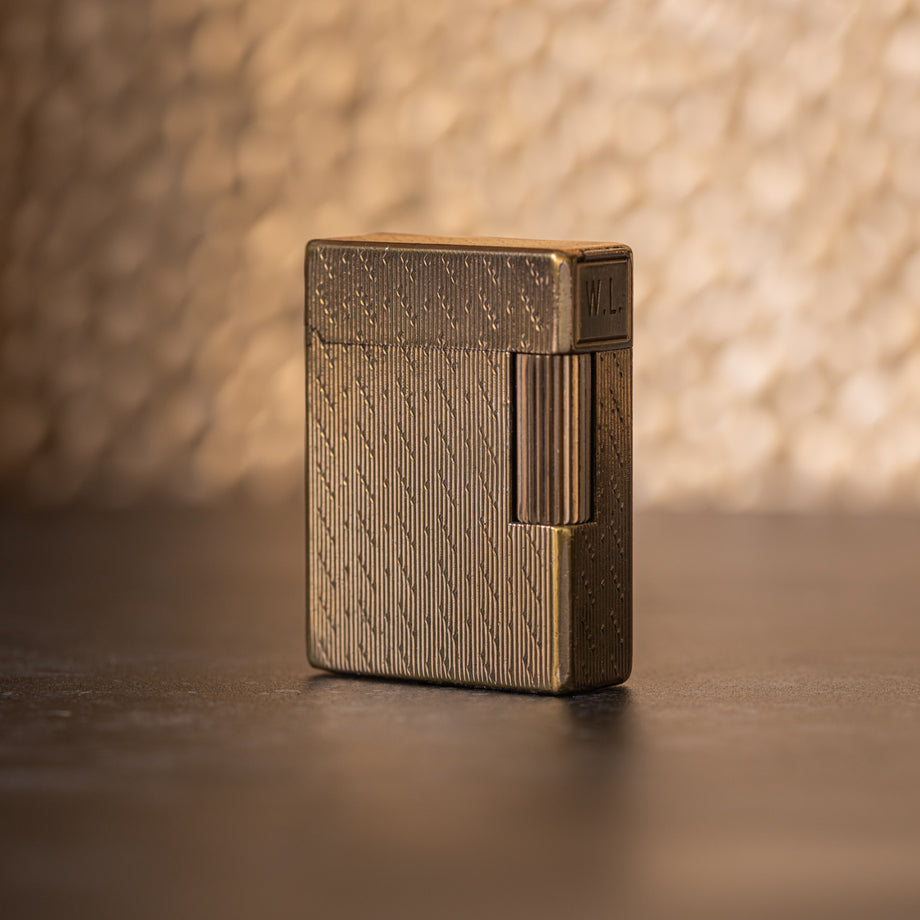 Gold Plated Dupont Pocket Lighter
