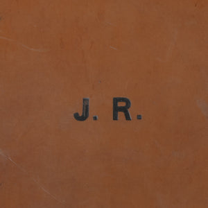 Mid Tan Leather Suitcase