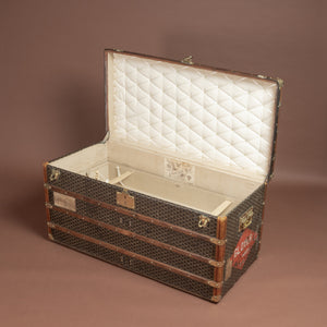 Large Goyard Steamer Trunk