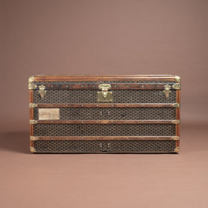 Large Goyard Steamer Trunk