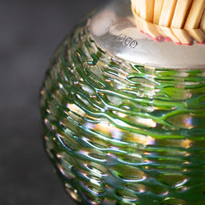 Green Lattice Glass Match Striker