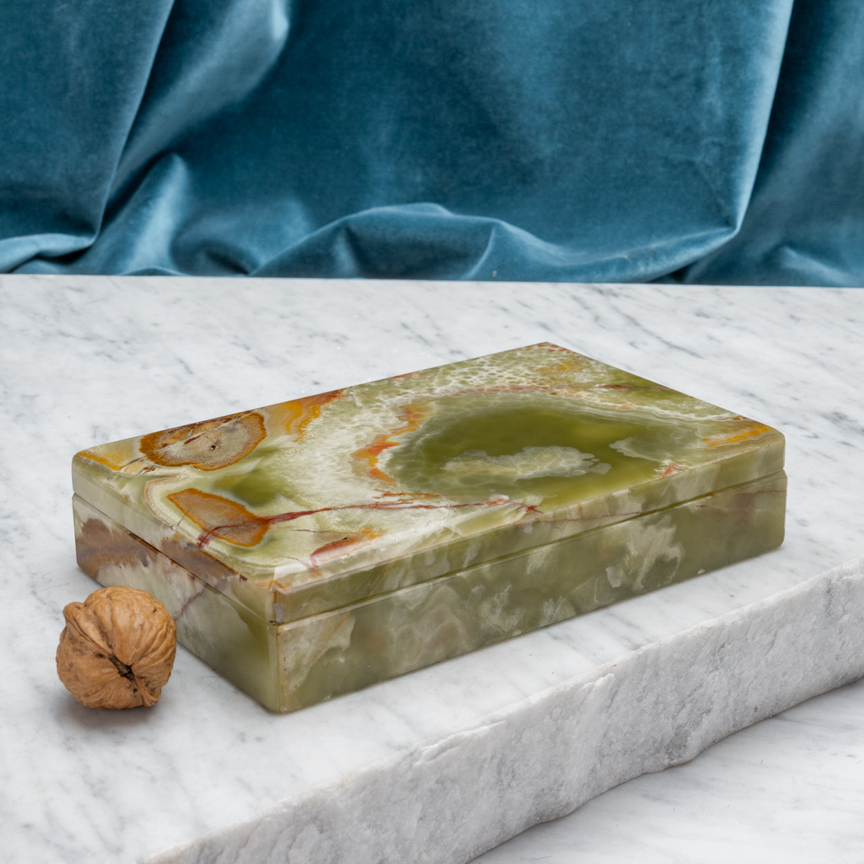 Green Onyx Stone Box – Bentleys London