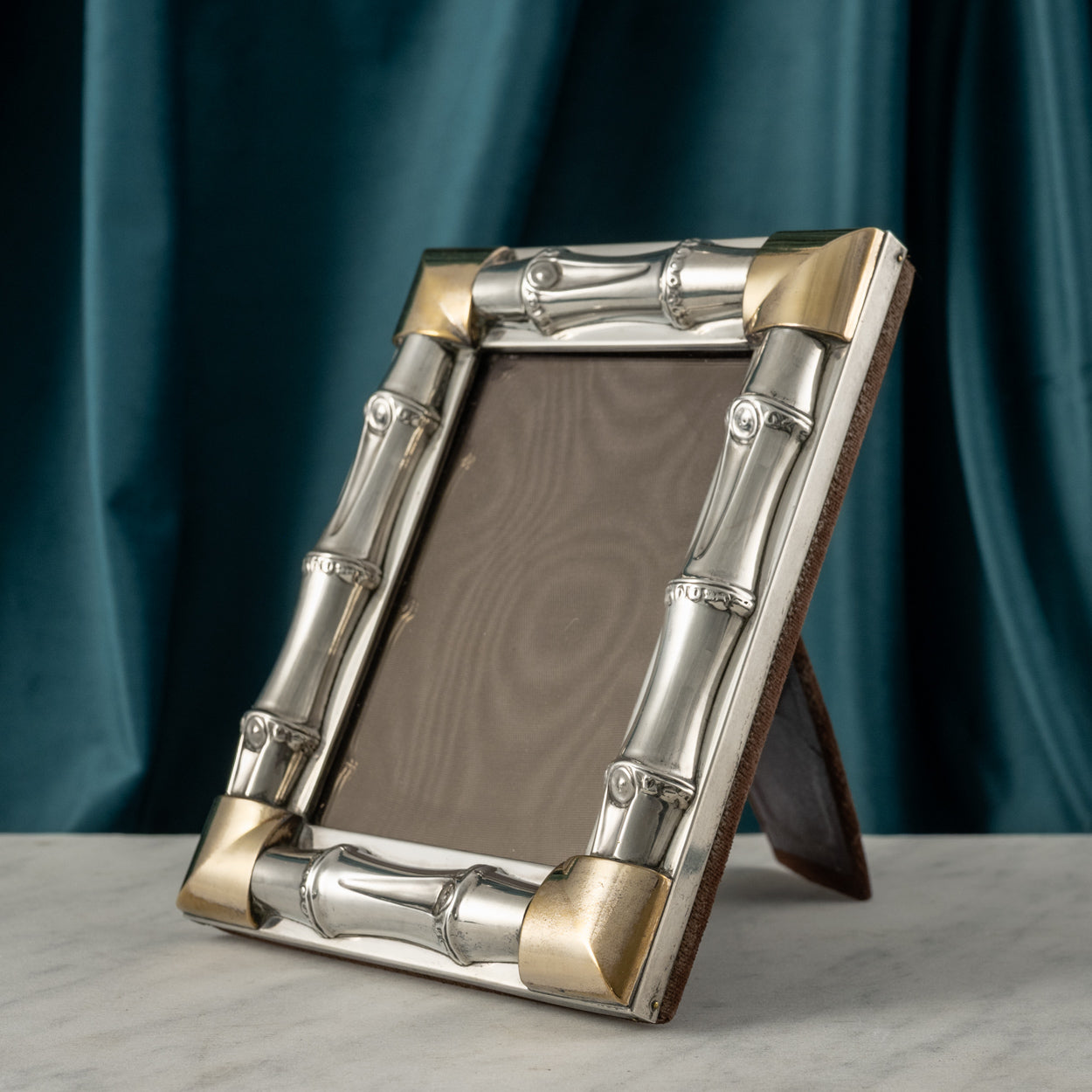 Gucci Silver 'Bamboo' Picture Frame