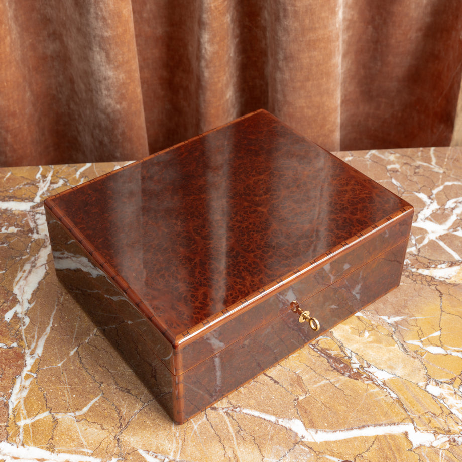 Hermès Burl Thuya Wood Humidor