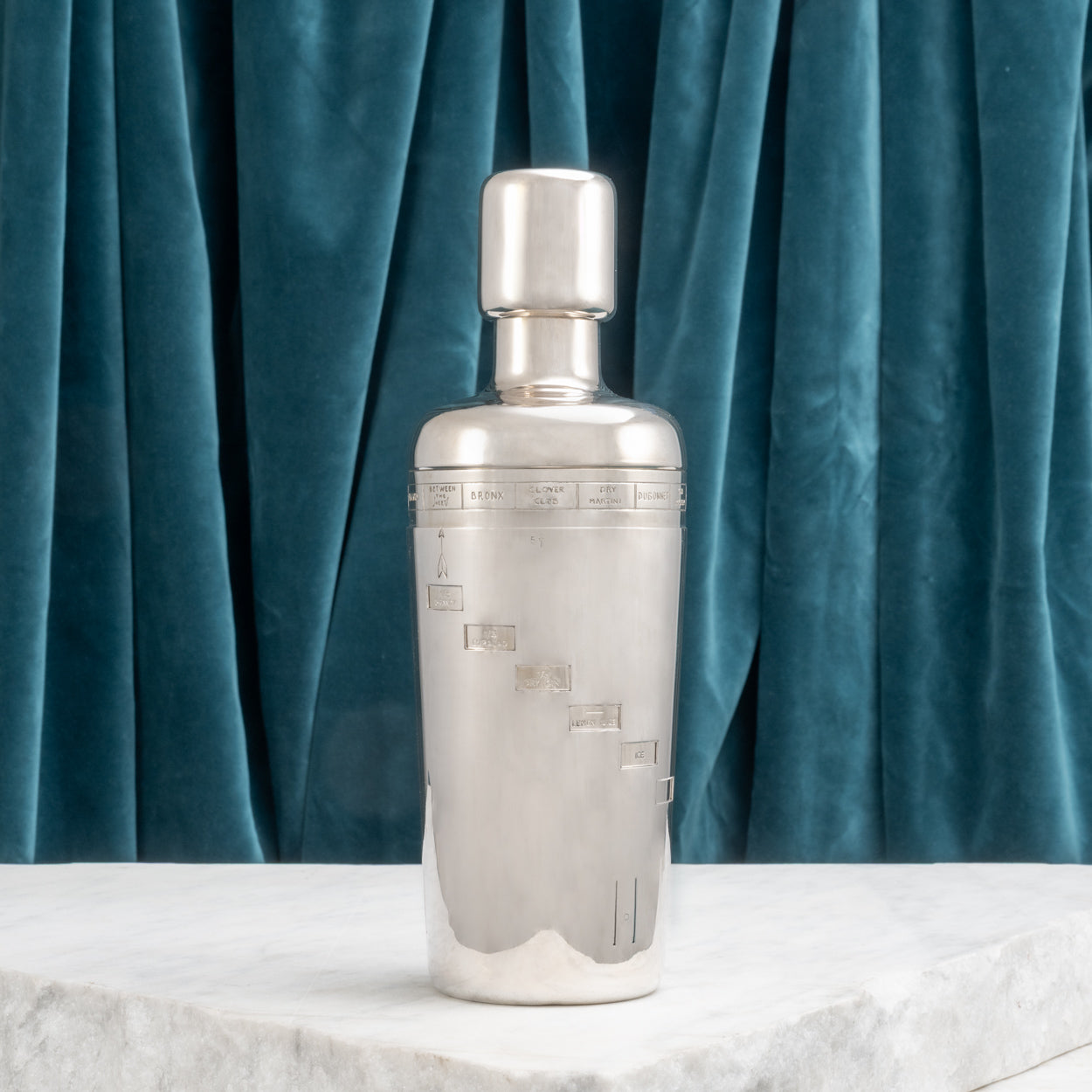Italian Silver Recipe Cocktail Shaker