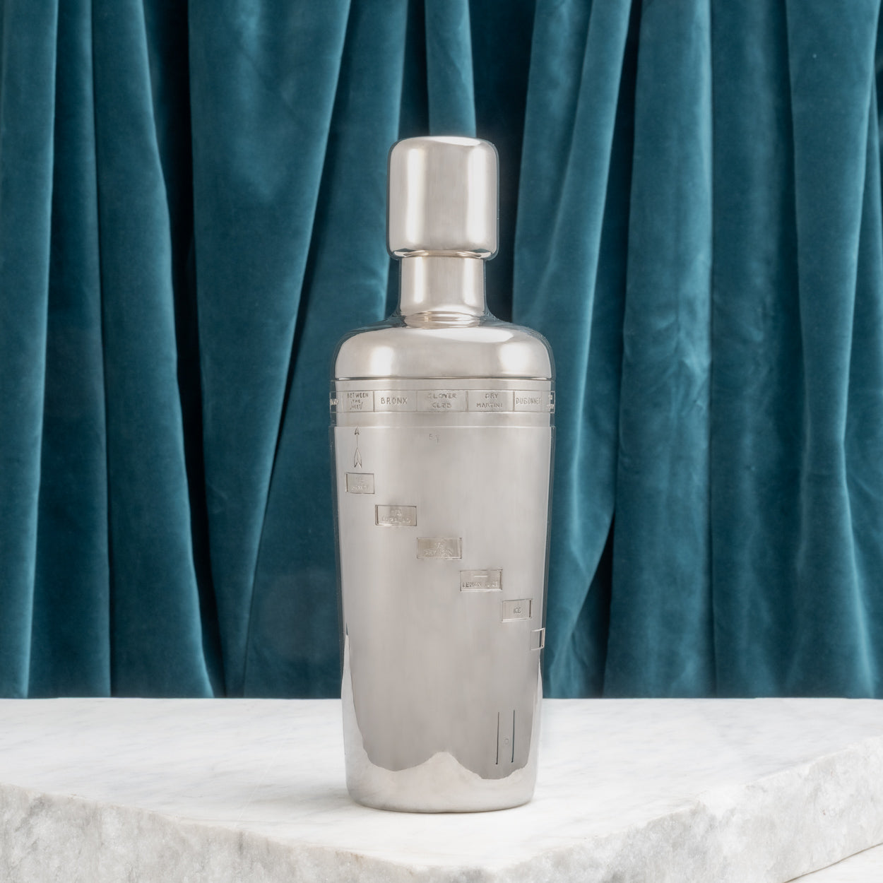 Italian Silver Recipe Cocktail Shaker