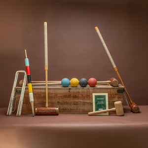 Boxed Jaques Croquet Set