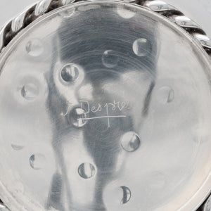 Hammered Silver Plate Wine Cooler/Champagne Ice Bucket by Jean Després