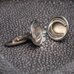 Jensen Silver Horseshoe Cufflinks