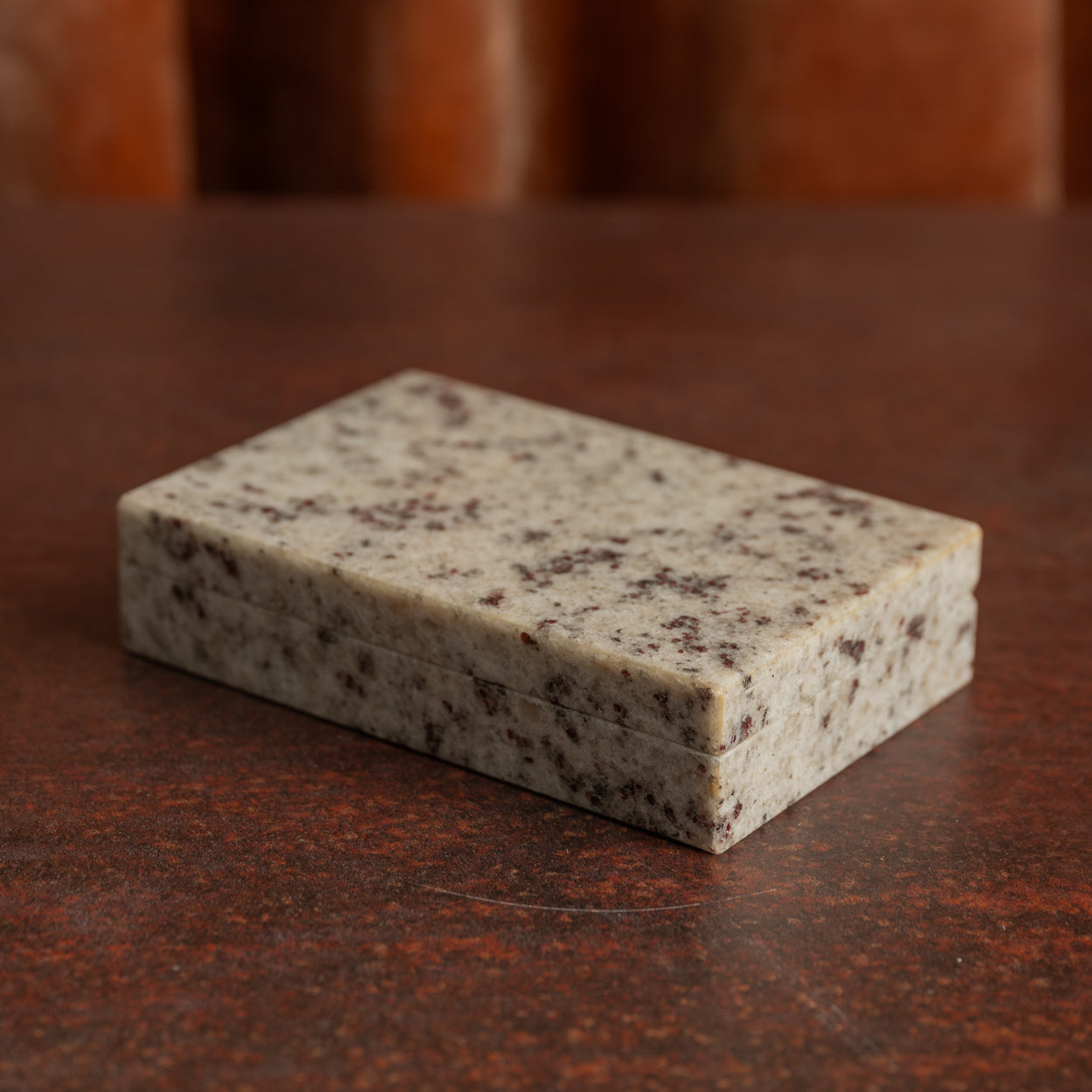 White Granite Stone Box