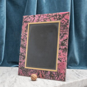 Large Rhodonite Stone Frame