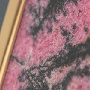 Large Rhodonite Stone Frame