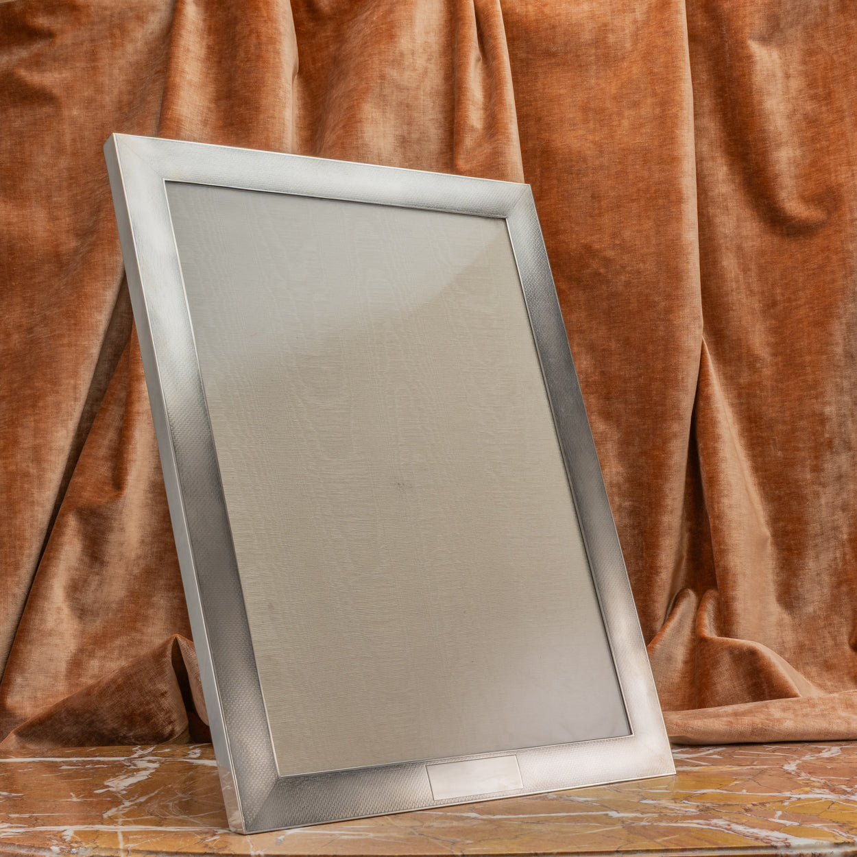 Very Large Sterling Silver Frame