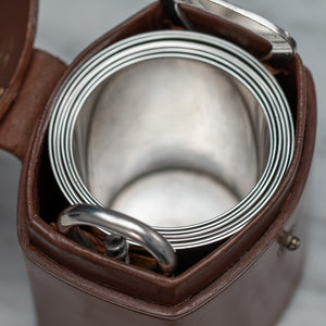 Cased Set of Beakers with Corkscrew and Bottle Opener