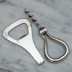 Cased Set of Beakers with Corkscrew and Bottle Opener