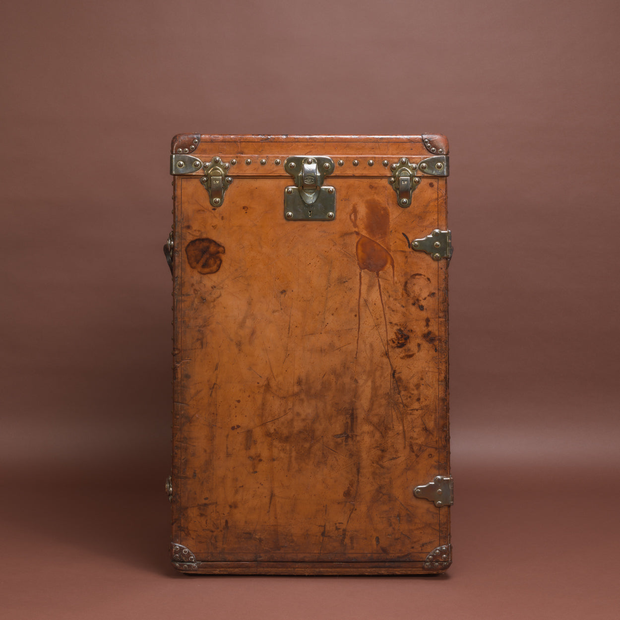 Louis Vuitton Leather Secrétaire Trunk