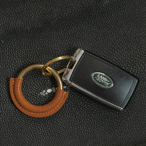 Tan Key Ring