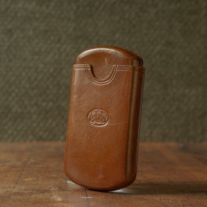 Mid Tan Leather Cigar Case