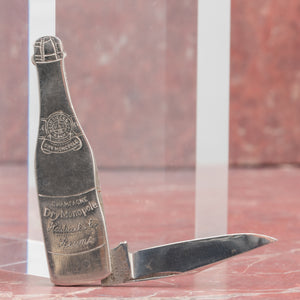 Miniature Champagne Bottle Pocket Knife