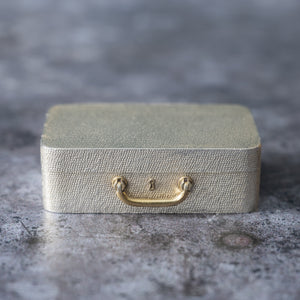 Miniature Silver Suitcase