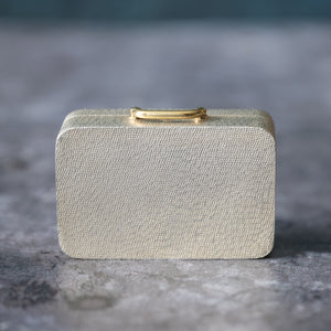 Miniature Silver Suitcase