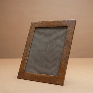 Large Ostrich Skin Picture Frame