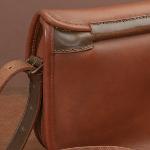 Pair of Leather Cartridge Bags