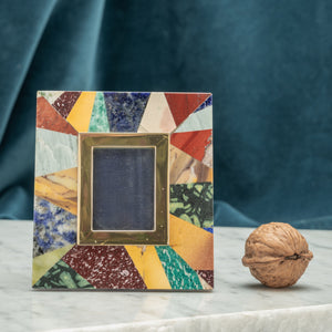 Pair of Small Patchwork Stone Frames