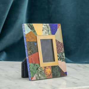 Pair of Small Patchwork Stone Frames