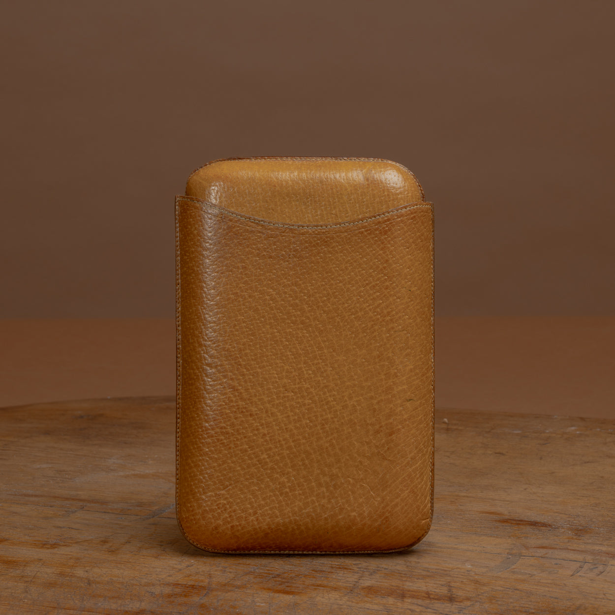 Pigskin Leather Cigar Case