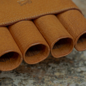 Pigskin Leather Cigar Case