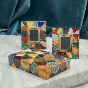 Patchwork Stone Box