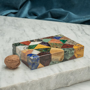 Patchwork Stone Box
