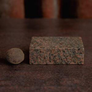 Pink Granite Stone Box