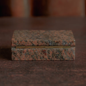 Pink Granite Stone Box