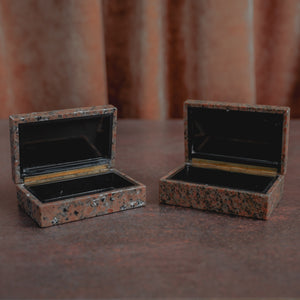 Pink Granite Stone Box
