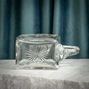 Silver Mounted Cut Glass Decanter