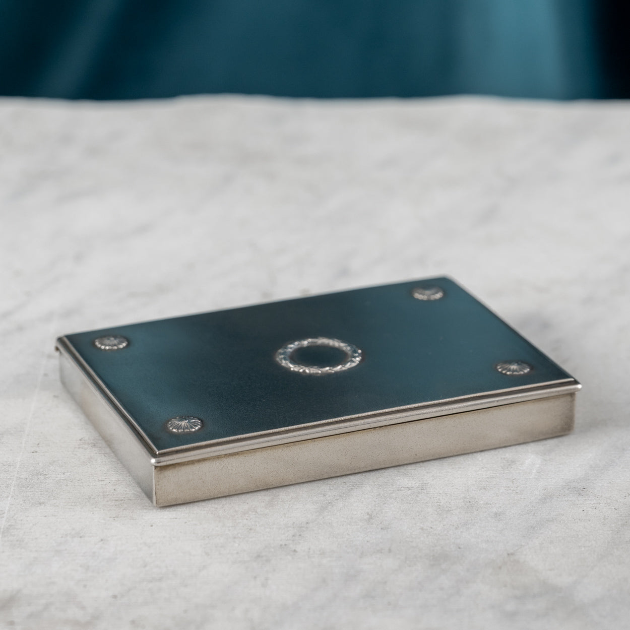 Silver Cigarillo/Cigarette Case