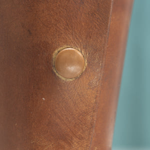 Leather Cased Set of Six Beakers