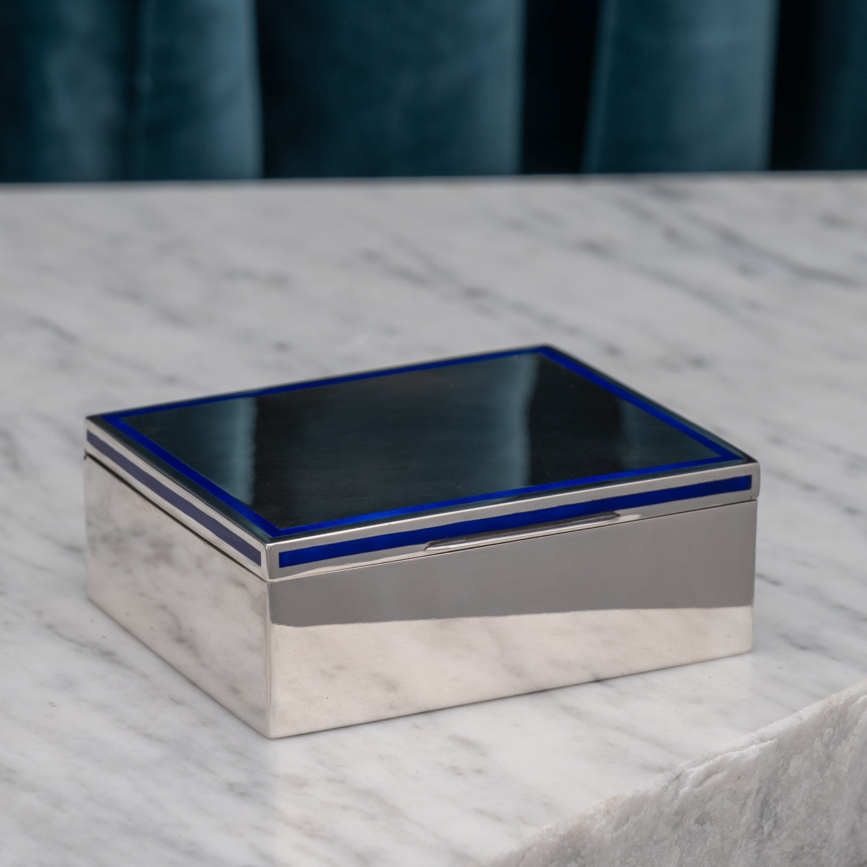 彫刻・オブジェ Vintage London Hallmark 1984 Pill Box Vintage London Hallmark 1984 届こ Pill Box