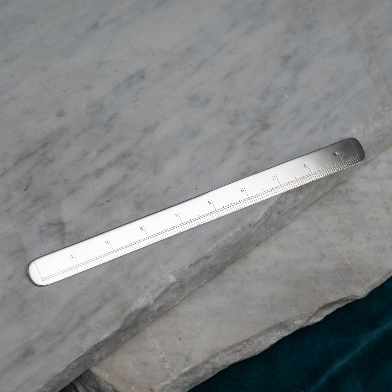 Silver Ruler and Letter Opener