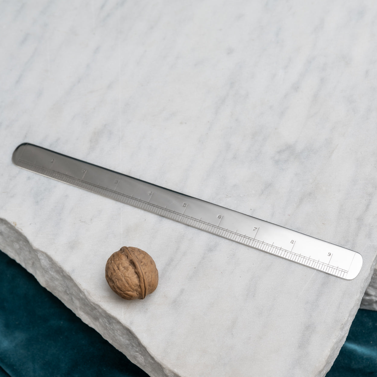 Silver R Ruler Silver Ruler and Letter Opener – Bentleys London