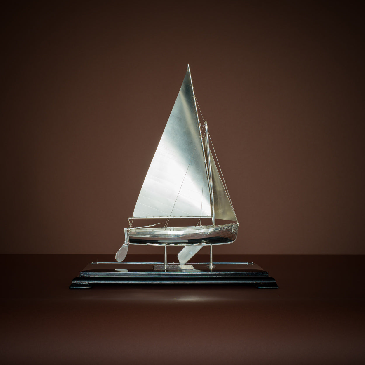 Silver Trophy from The Royal Albert Yacht Club